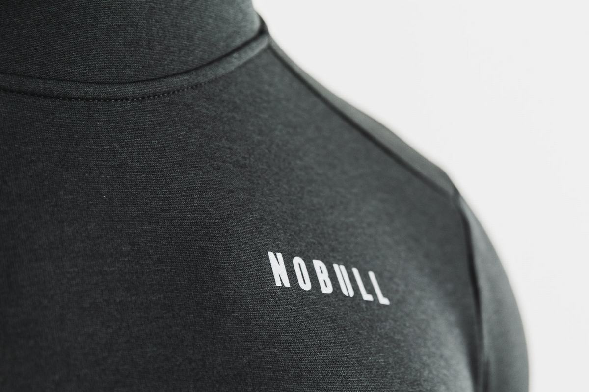 Nobull Performance Men's Hoodie Black | Australia (JR3204)